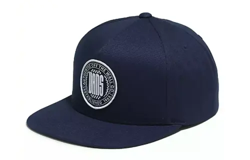 Vans Cotton Baseball Caps Unisex Blue
