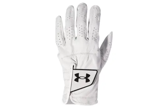 Under Armour Leather Sports Gloves Men's White