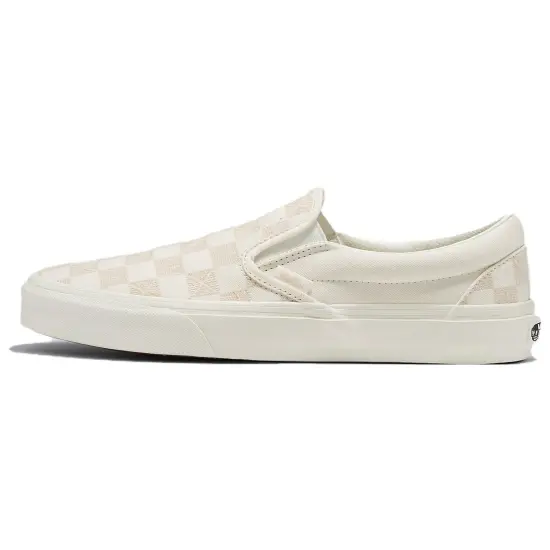 Vans Slip-on Skateboarding Shoes Unisex Low-top White