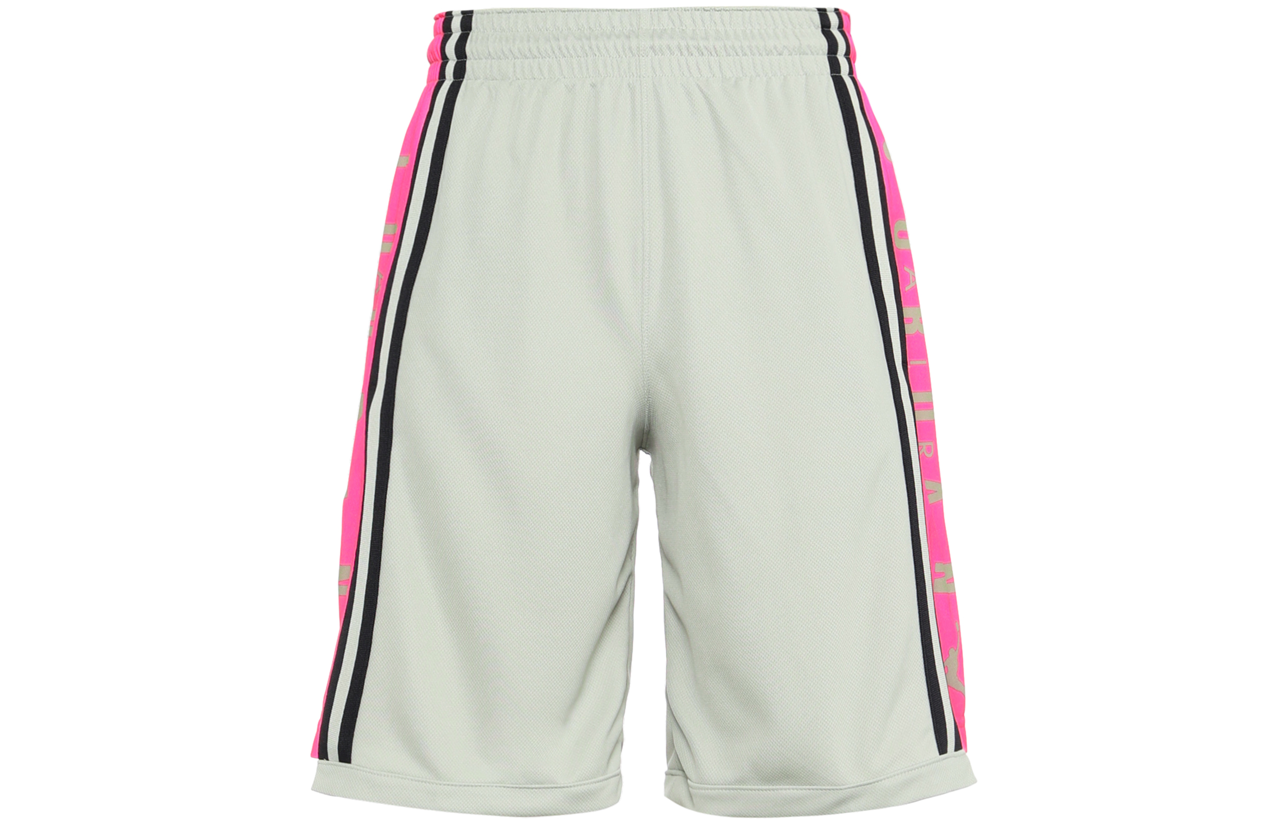 Jordan Basketball Shorts Men’s Gray Pink Moderate Straight Fit Pants