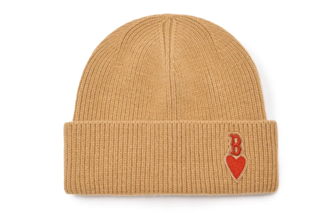 MLB Wool, Nylon Beanies Unisex Brown