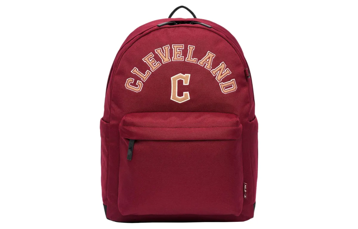 MLB Polyester Backpack Backpacks Regular Women's Burgundy