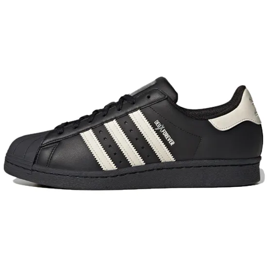 Adidas Originals Superstar Series Skateboard Shoes Unisex Low-top Black