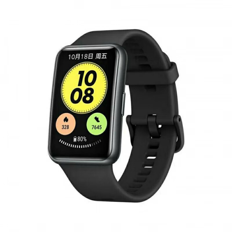HUAWEI WATCH FIT New Real Time Blood Oxygen Monitoring NFC Supported No Call Function IPX5 Waterproof