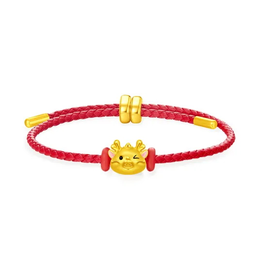 CHOW TAI FOOK Gold Bracelet Unisex