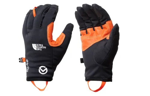 THE NORTH FACE Nylon Sports Gloves Unisex Orange