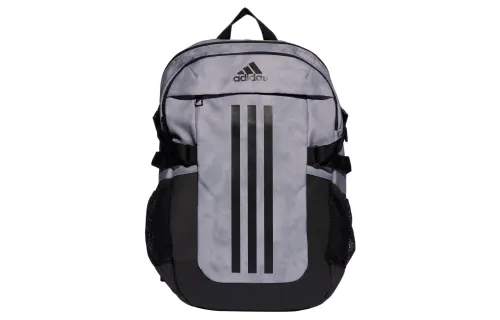 Adidas Eco friendly Polyester Fiber Flat Woven Fabric Backpack Regular Unisex Gray