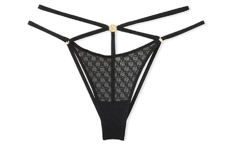 Женские трусы Victoria's Secret ICON (черные)