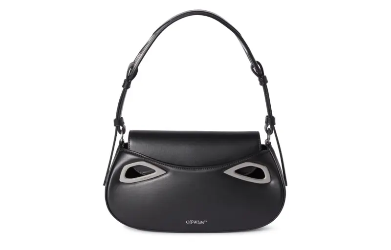 Clam shoulder bag