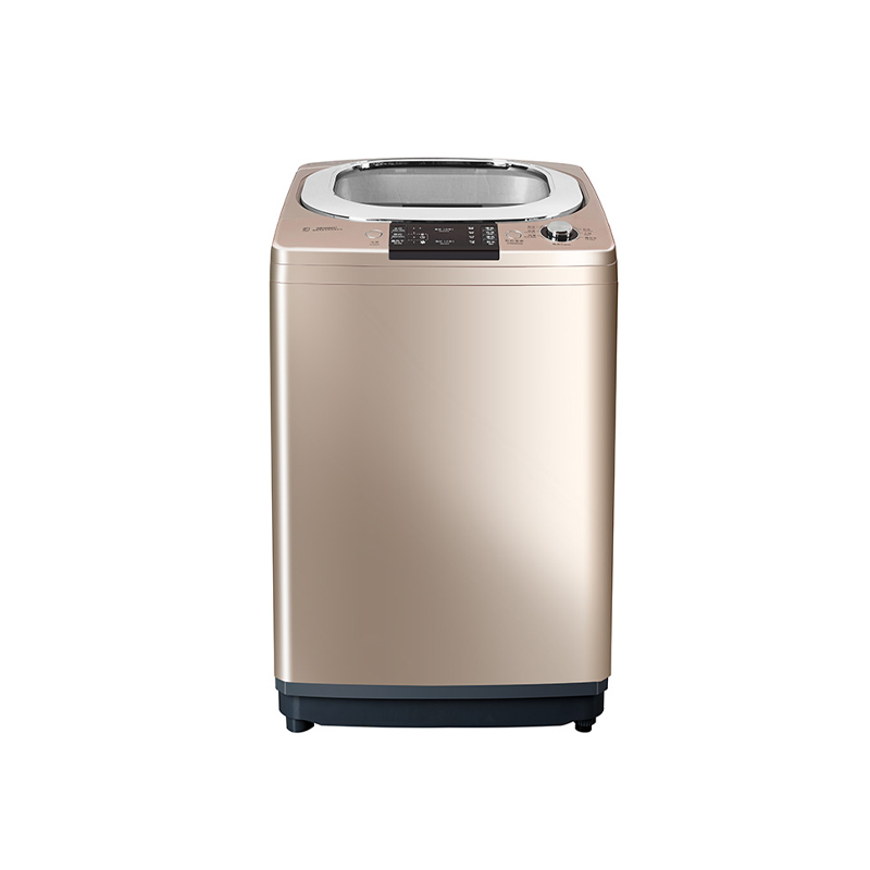 AUX pulsator washing machine 10kg fully automatic bucket self-cleaning appointment washing large capacity dormitory rental commercial hotel HB100Q100-AJ1598AS amber gold