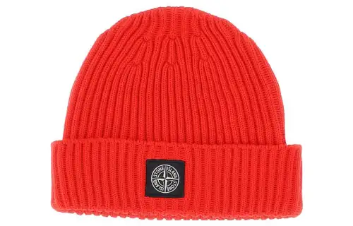 STONE ISLAND Compass-motif Beanie Hat