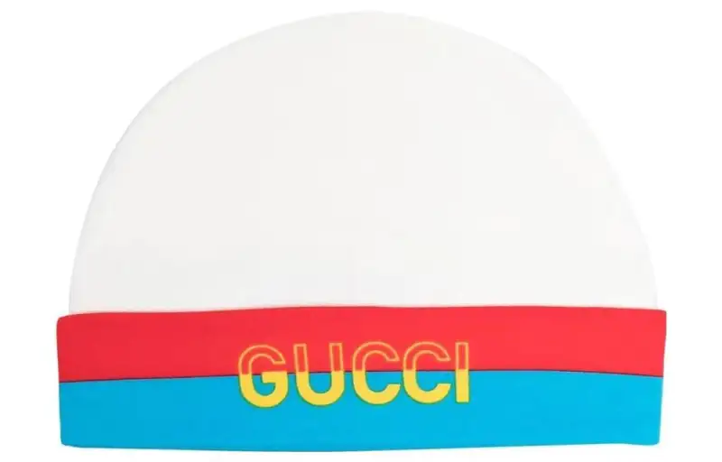 GUCCI Kids Logo Printed Beanie