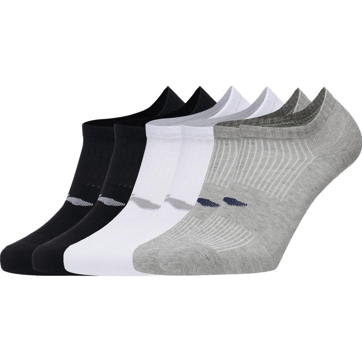 Li Ning Fitness Series Ankle Socks Men’s 6 Pack Gray+Black+White