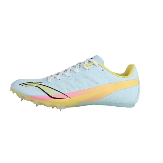 LiNing Cushioning Abrasion Resistant Lightweight Low Top Sprint Running Shoes Unisex Cotton Candy