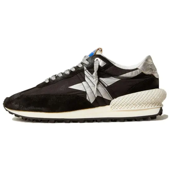 Golden Goose Women's Marathon 'Black Metallic Silver'