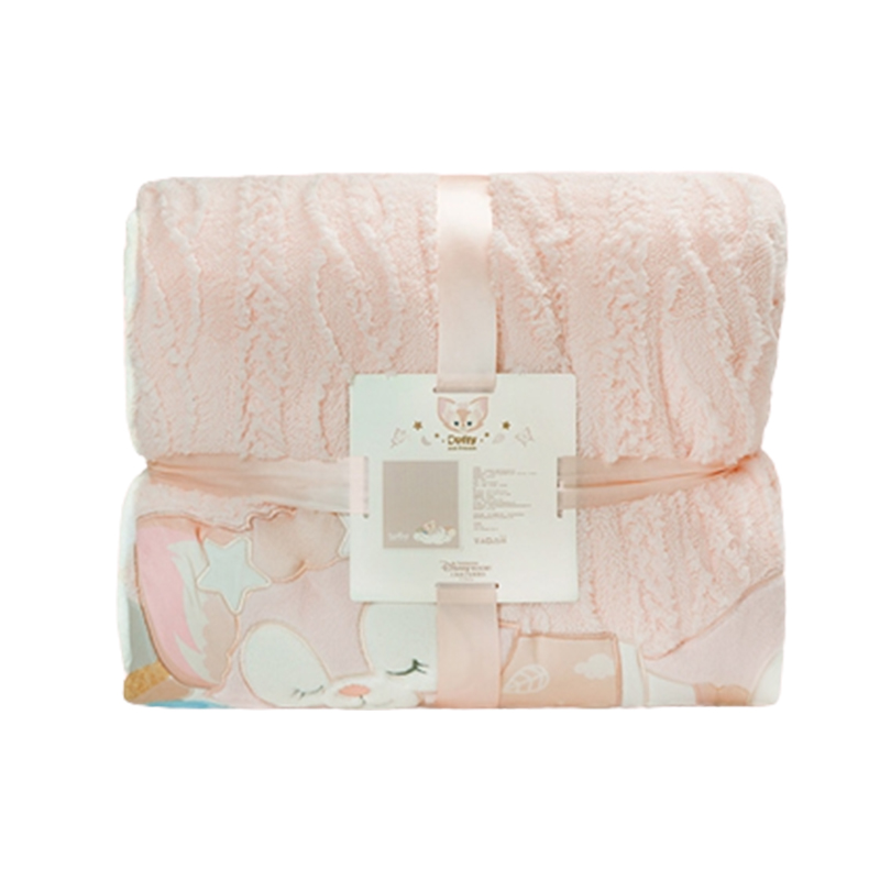 Disney Disney Lina Belle Thermal Storage Warmth Cute IP Peripheral Air Conditioning Blanket Blanket Pink
