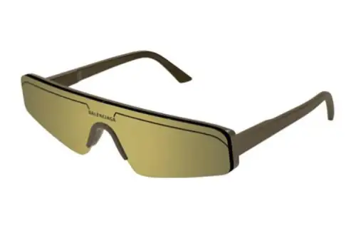 Balenciaga Eyewear Ski Rectangular Frame Sunglasses