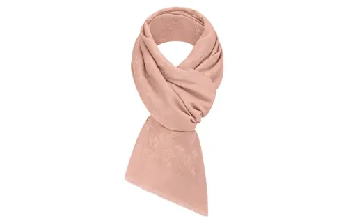 LOUIS VUITTON Knit Scarves Women's Pink