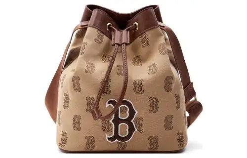 MLB Canvas Crossbody Bags Small Women's Brown