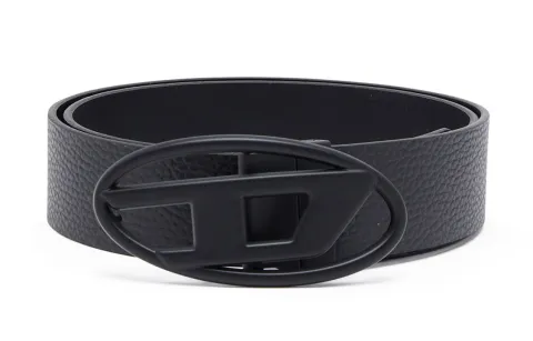 Diesel 1DR logo-buckle belt