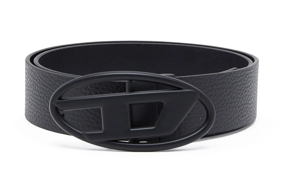 Diesel 1DR logo-buckle belt