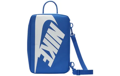 Nike Fabric Handbag, Shoulder Bag, Crossbody Bag, Shoe Box Bag, Storage Bag Unisex Game Royal Blue & Mountain White