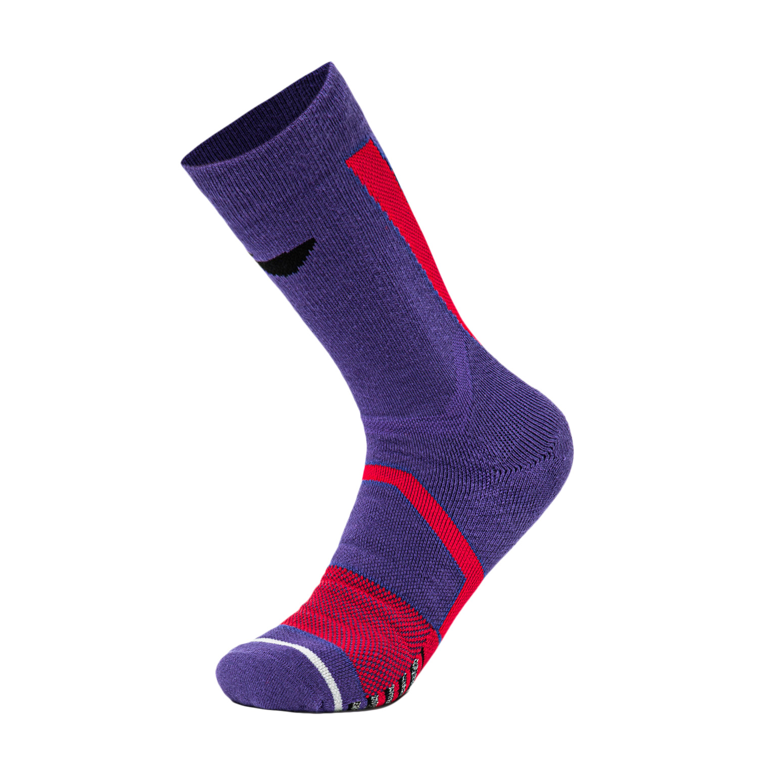 Li Ning Crew Socks Men’s 1 Pack Purple