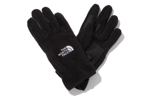 THE NORTH FACE Goatskin Knit Gloves Unisex Black