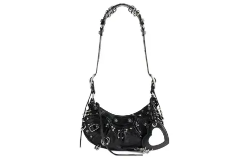 Balenciaga Le Cagole Xs Shoulder Bag With Piercing Black