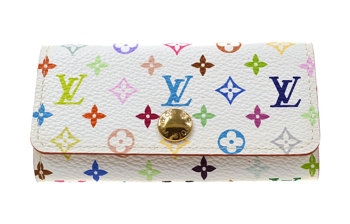 LOUIS VUITTON X Takashi Murakami 2007 Multicles 4 Key Sase