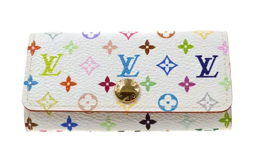 LOUIS VUITTON X Takashi Murakami 2007 Multicles 4 Key Sase