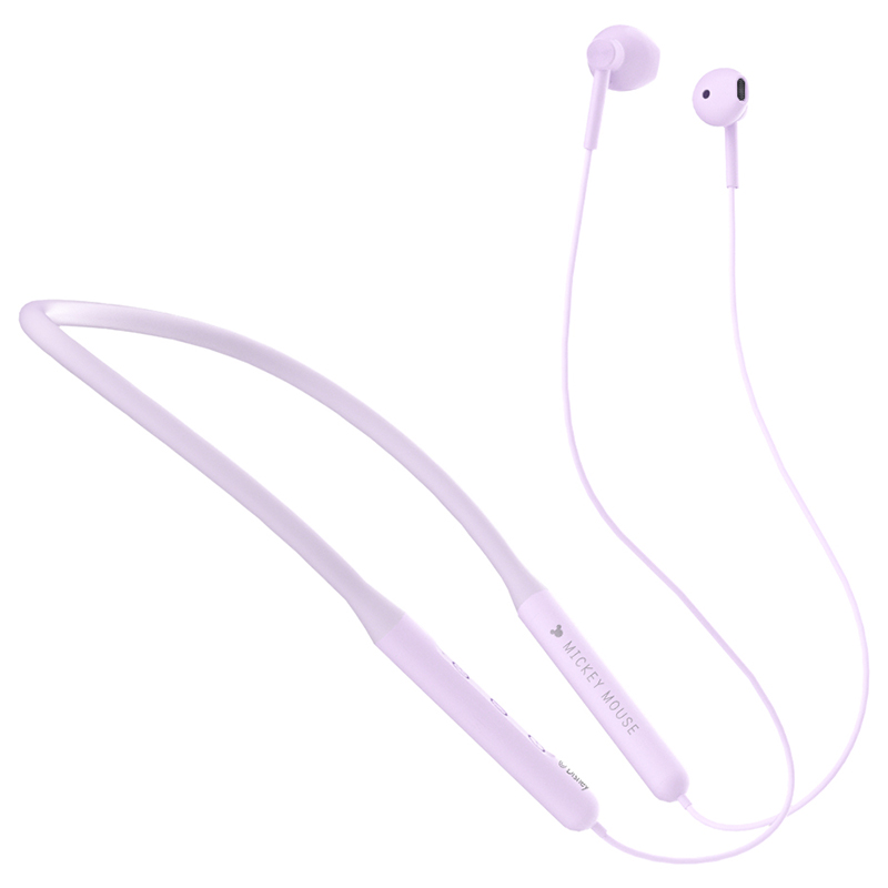 Disney Disney P16, noise reduction, low latency for gaming, high battery life, high-definition calls, sports male and female student party, true wireless hanging neck and semi-in-ear type, Huawei Android Apple HiFi high quality, neck hanging type, Bluetooth headset