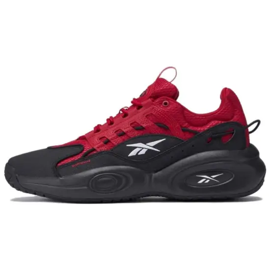 Solution Reebok Mid 'Black Flash Red'