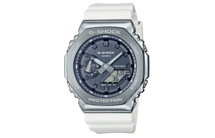 CASIO Unisex Full Metal Series Gray Watch GM-2100WS-7AJF