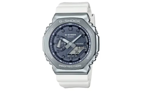 CASIO Unisex Full Metal Series Gray Watch GM-2100WS-7AJF