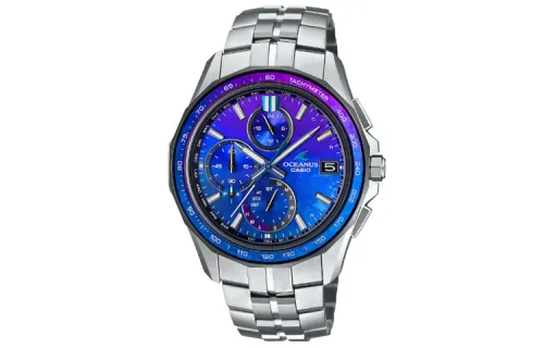 CASIO Unisex OCEANUS Blue Watch