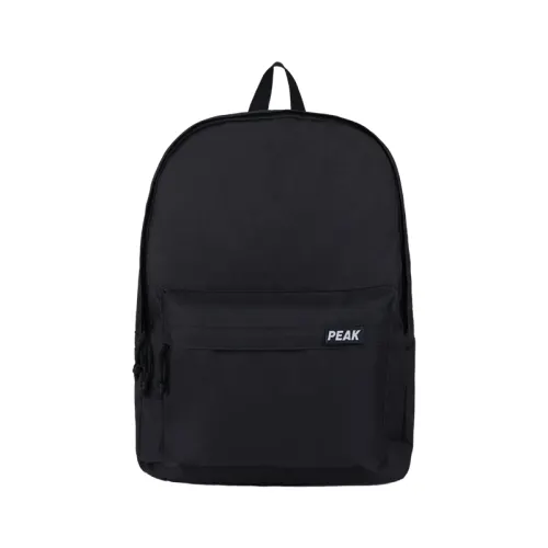 PEAK Nylon Backpack Large Unisex Black