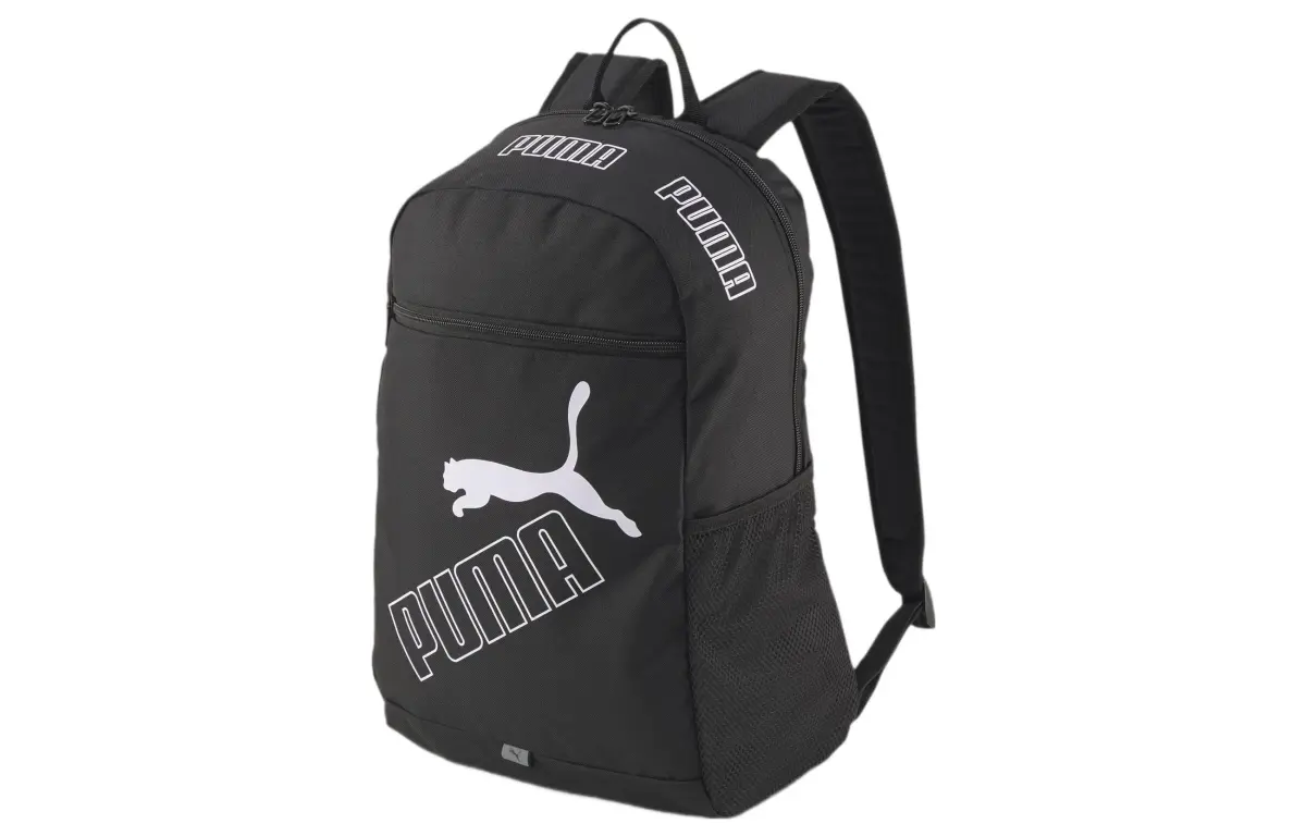 PUMA Polyester Backpack Regular Unisex Black