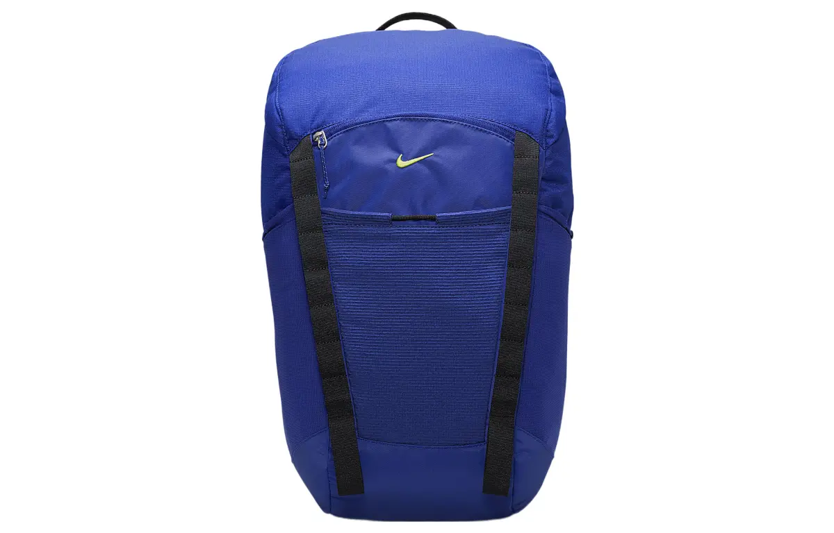 Nike Polyester Backpack Unisex Dark Royal Blue & Black & Atomic Green