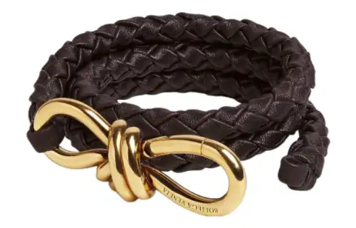 Bottega Veneta Andiamo Knot Detailed Belt