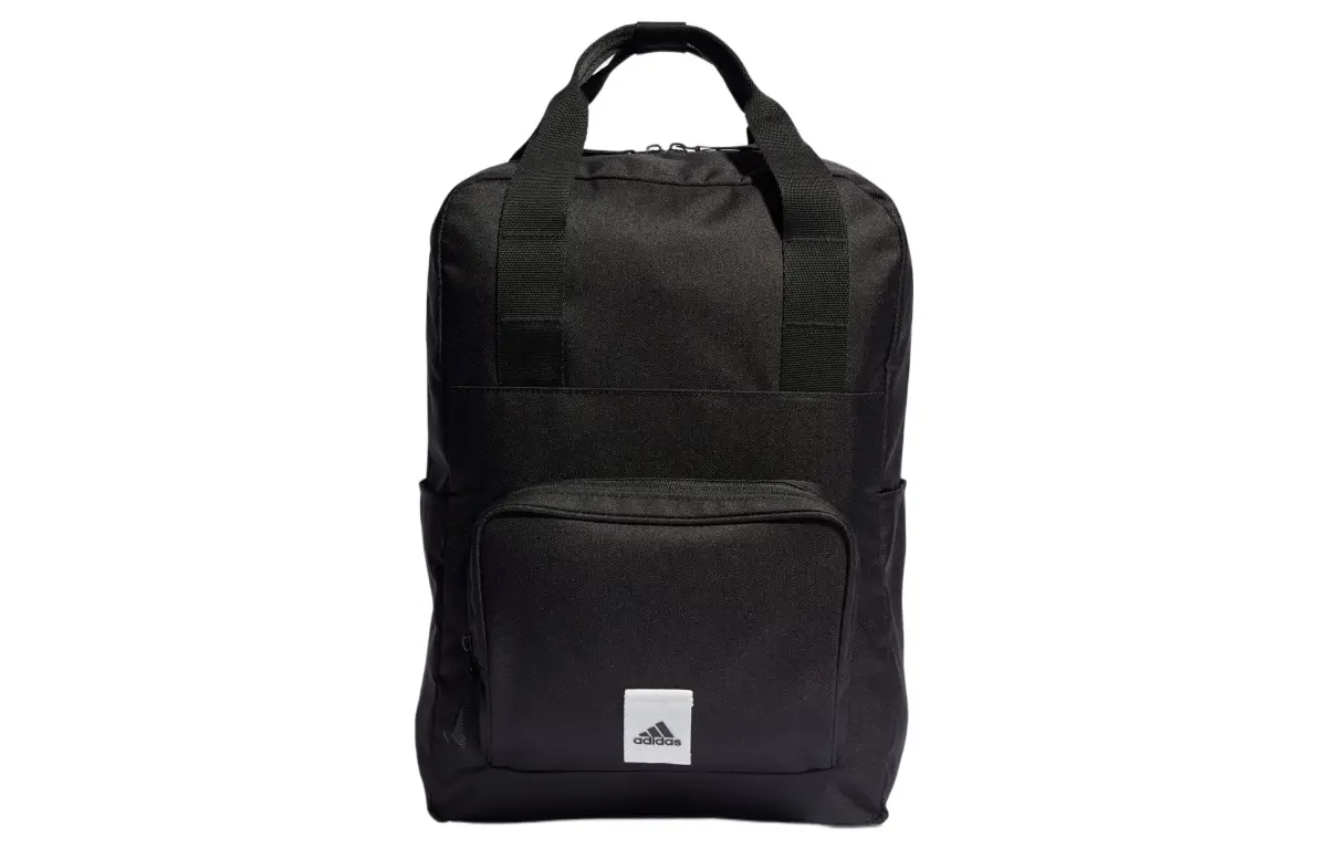 Adidas Recycled Polyester Twill Backpack Regular Women's Black & Ecru