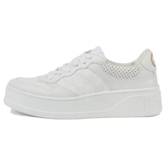 GUCCI Women's Gg Sneaker 'White Grey' Women's