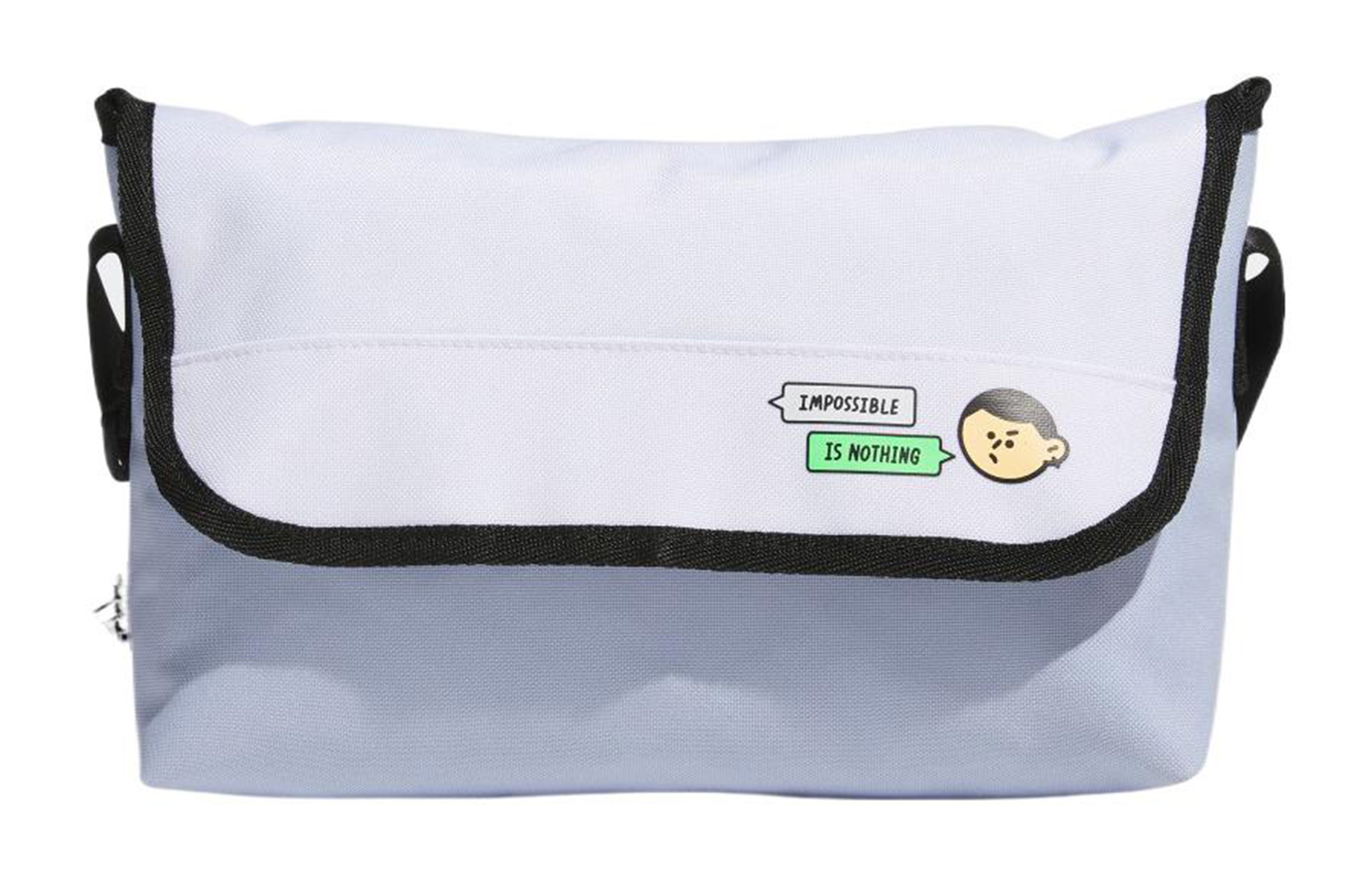 Adidas Recycled Material Blend Fabric Messenger Bag, Shoulder Bag, Crossbody Bag Regular Unisex