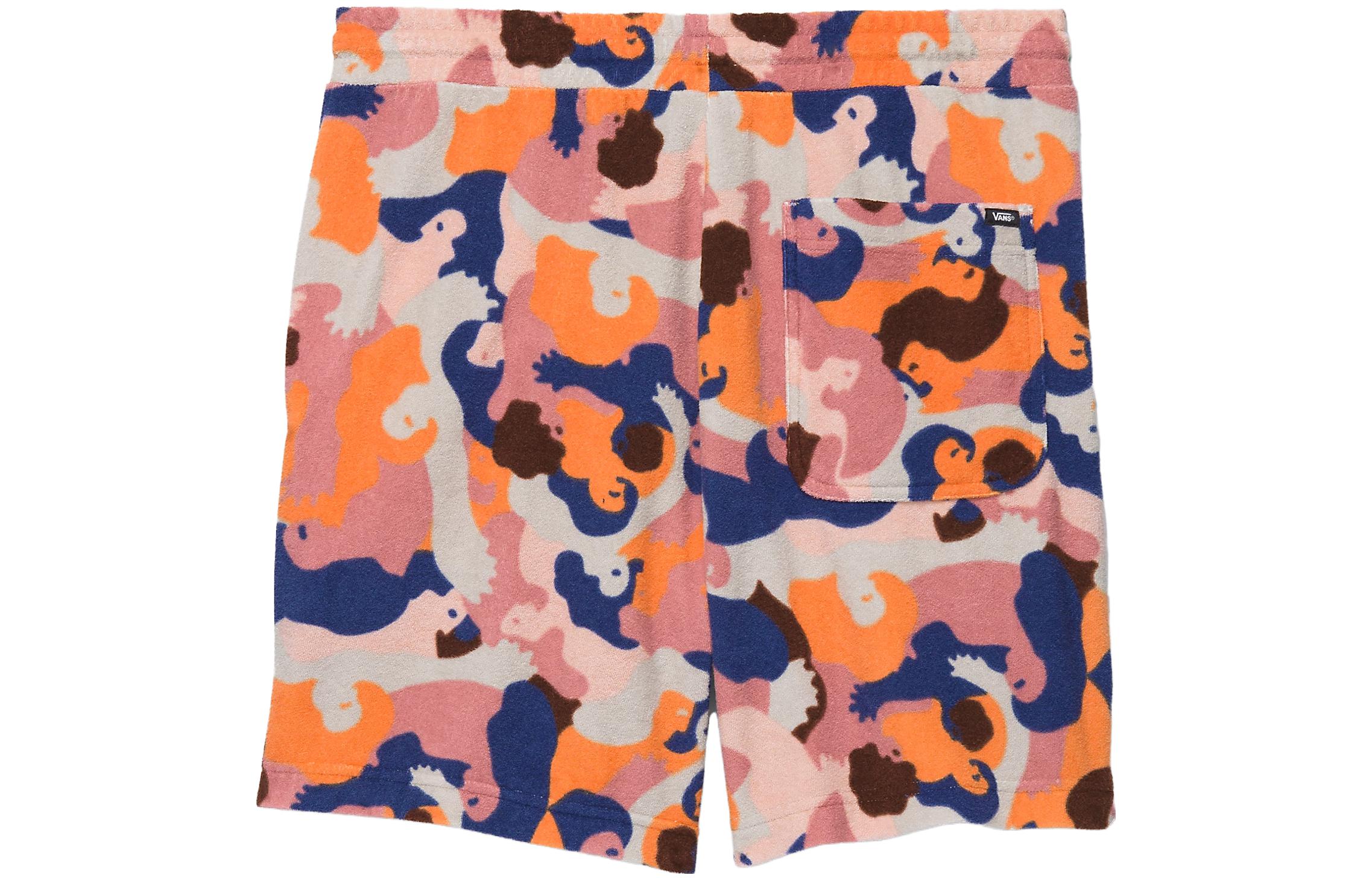 Мужские шорты Vans queer poets tyris winter shorts (разноцветные) — фото 2