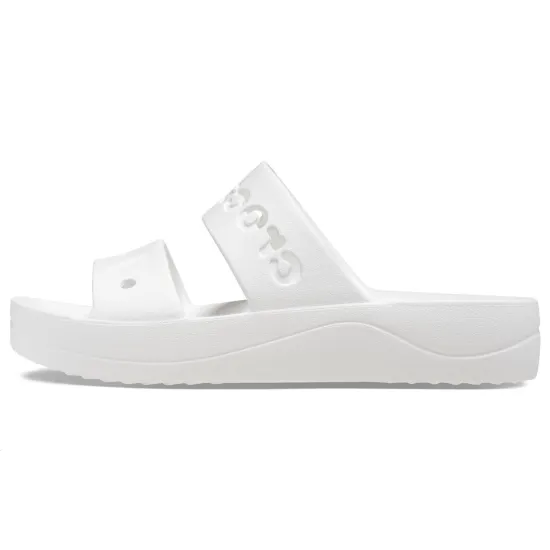 Crocs Baya Platform Clog Flip-flops Unisex White