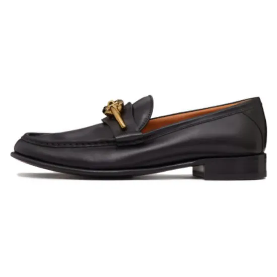 Valentino VLogo Plaque Slip-On Loafers Women's