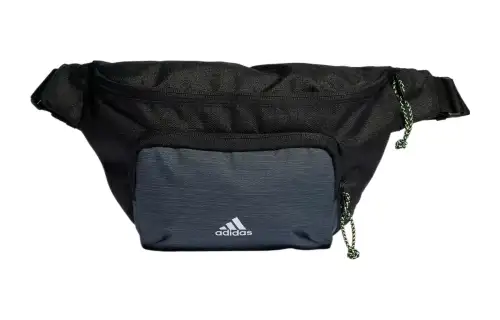 Adidas Polyester Fanny Pack Regular Unisex Black & White