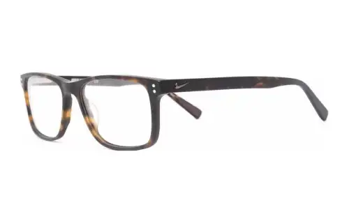 Nike Swoosh-detail square-frame glasses