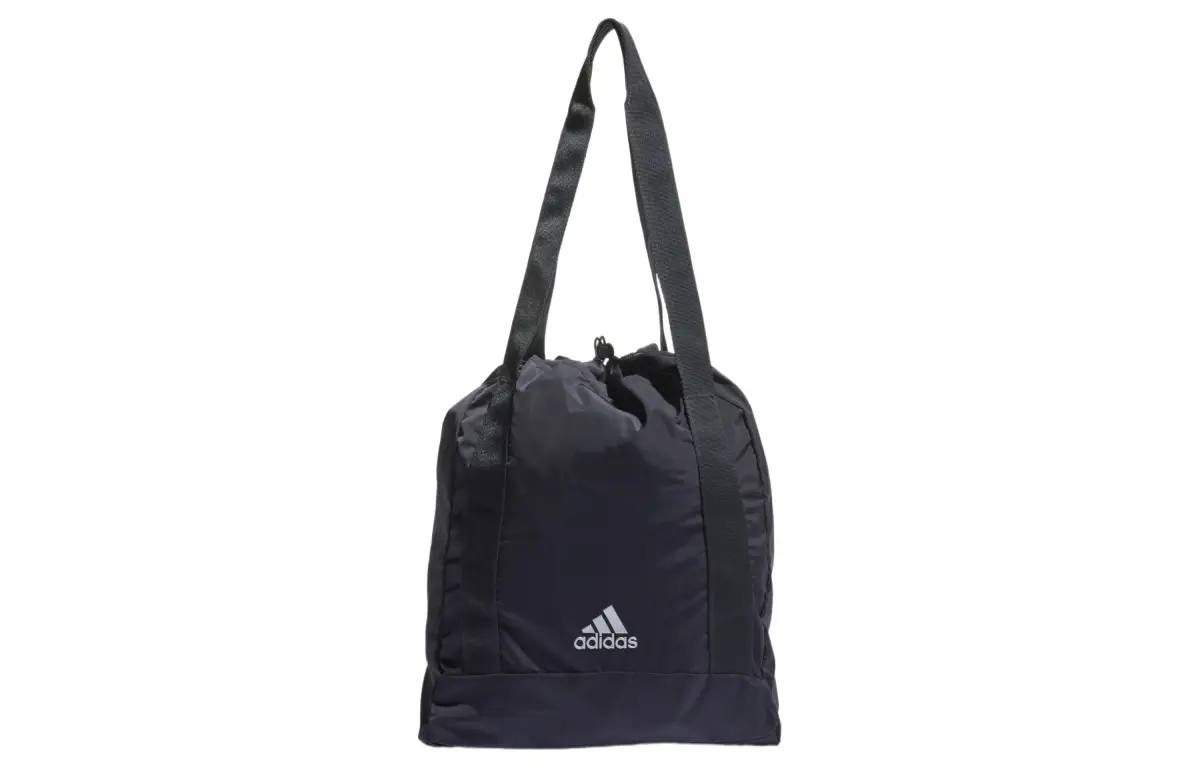 Adidas Recycled Polyester Blended Fabric Shoulder Bag, Handbag Regular Women's Gray & Green