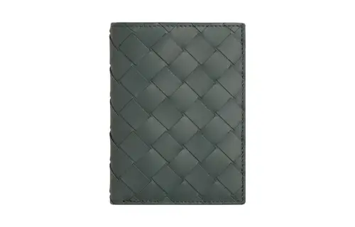 Bottega Veneta Cow Leather Wallet Regular Men's Slate